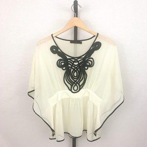 The Limited Sheer Blouse